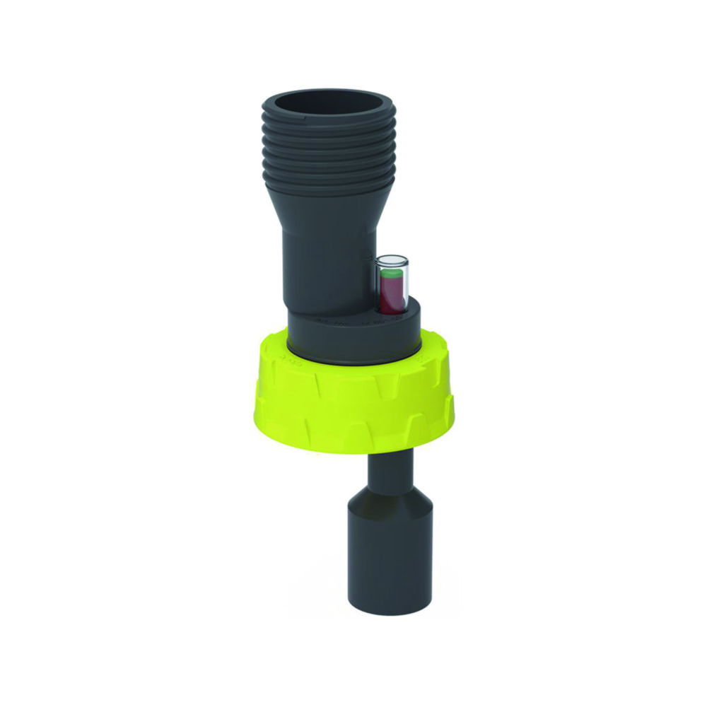 Funnel connections with level indicator, PE-EX Funnel connections with level indicator, PE-EX