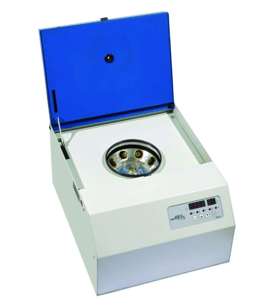 Centrifuge Micro III with Gerber-Rotor and 12 butyrometer sleeves Centrifuge Micro III with Gerber-Rotor and 12 butyrometer sleeves