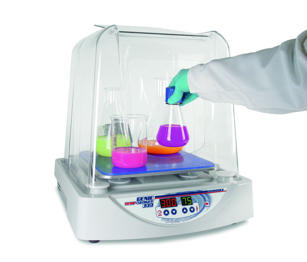 Benchtop shaking incubator Genie Temp-Shaker 300, with adhesive mat Benchtop shaking incubator Genie Temp-Shaker 300, with adhesive mat