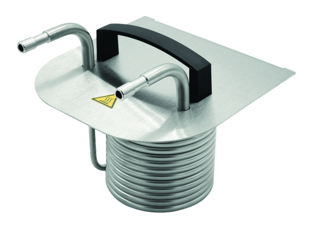 Bath cover with special cooling coil for bath tanks Bath cover with special cooling coil for bath tanks