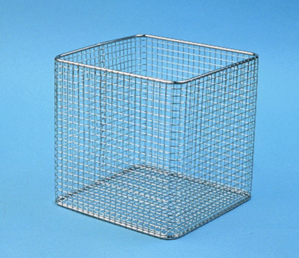 Wire baskets, stainless steel