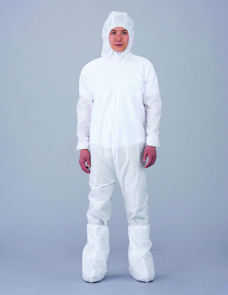 Disposable cleanroom overall ASPURE, SMS, sterile Disposable cleanroom overall ASPURE, SMS, sterile