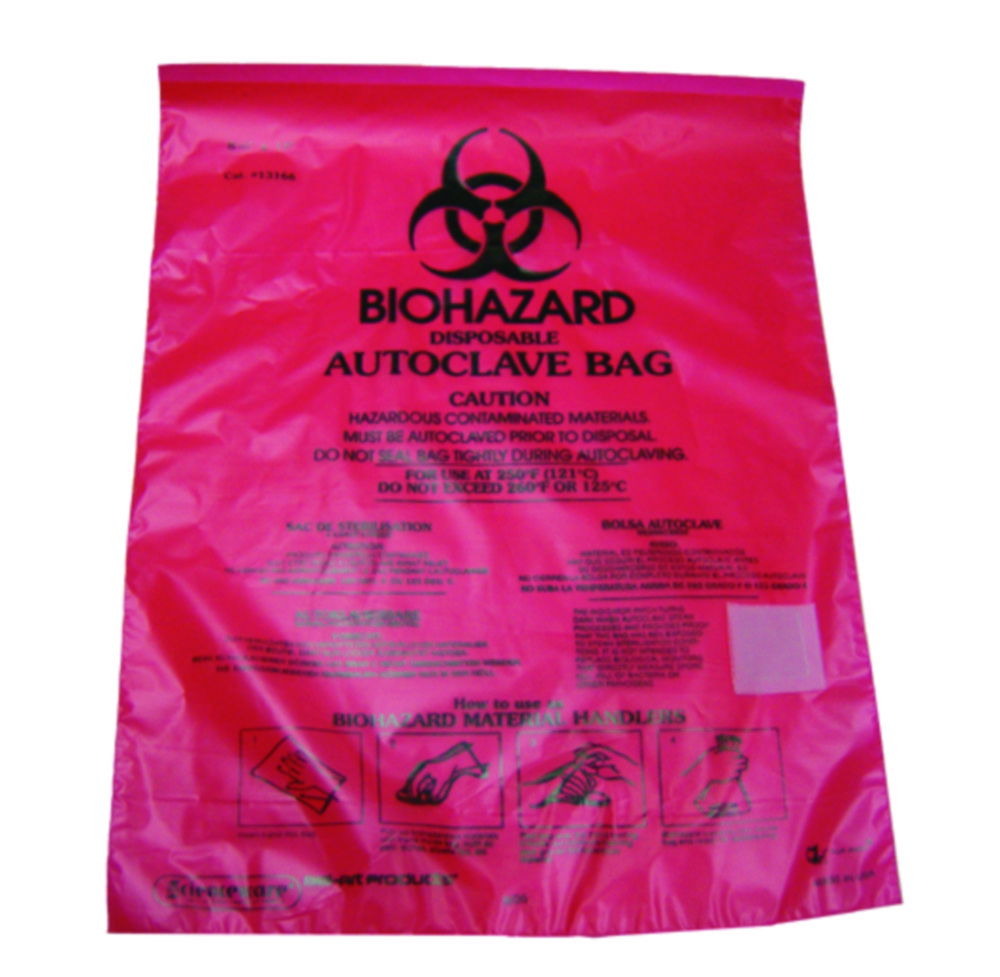 Biohazard bags, HDPE Biohazard bags, HDPE