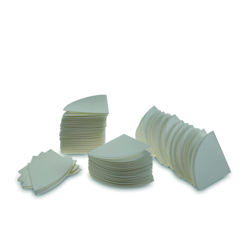 Filter Papers, circles, quadrant folded, cellulose Filter Papers, circles, quadrant folded, cellulose