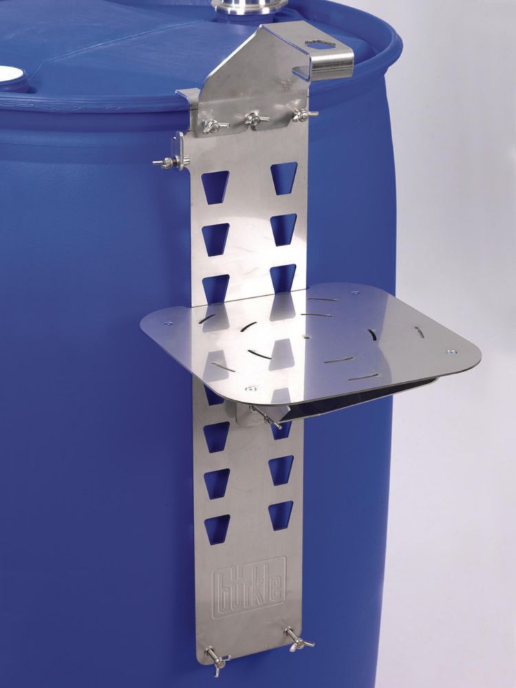 Drum holder, stainless steel Drum holder, stainless steel