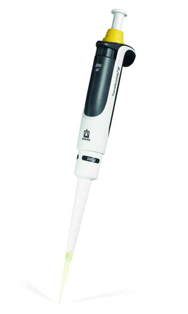 Single channel microliter pipettes, Transferpette® S, fixed Single channel microliter pipettes, Transferpette® S, fixed
