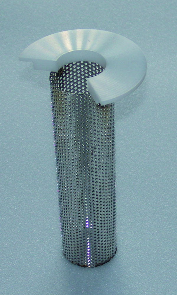 Support ring with CO2 wire basket for cold traps with Dewar flask
