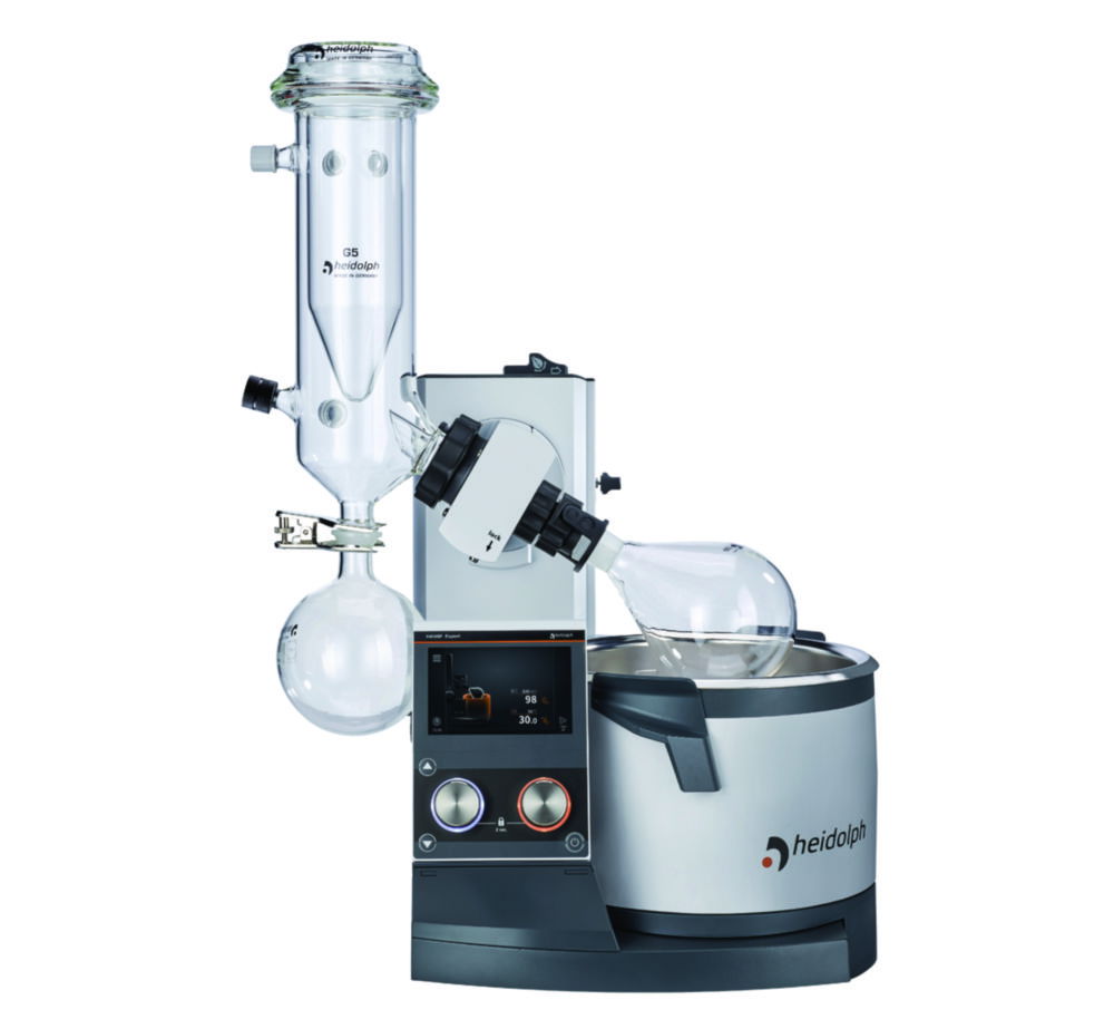 Rotary Evaporators Hei-VAP Expert, with motor lift, cold trap Rotary Evaporators Hei-VAP Expert, with motor lift, cold trap