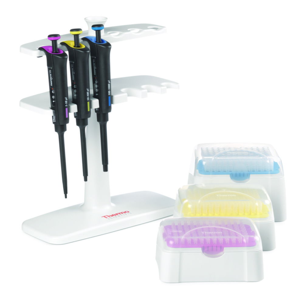 Single channel microliter pipettes Finnpipette™ F2 GLP Kit Single channel microliter pipettes Finnpipette™ F2 GLP Kit