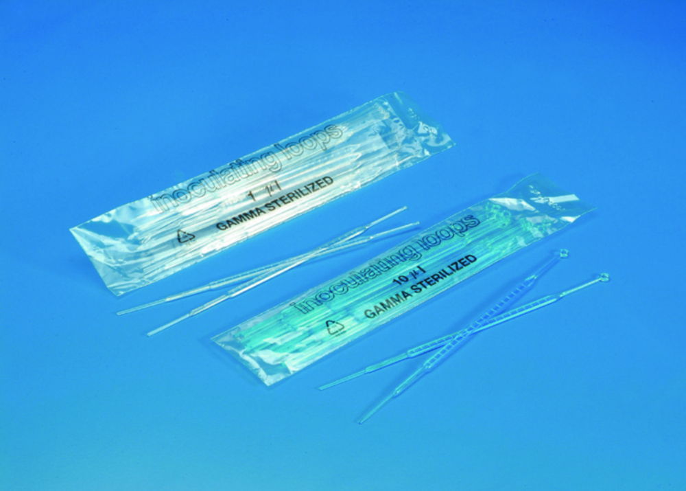 Inoculation loops, PS, sterile Inoculation loops, PS, sterile