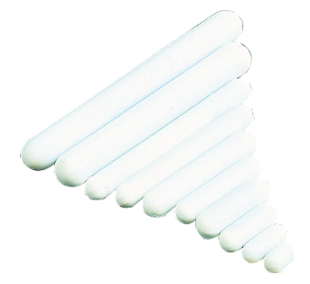 Magnetic stirring bars Ikaflon®, cylindrical, PTFE Magnetic stirring bars Ikaflon®, cylindrical, PTFE