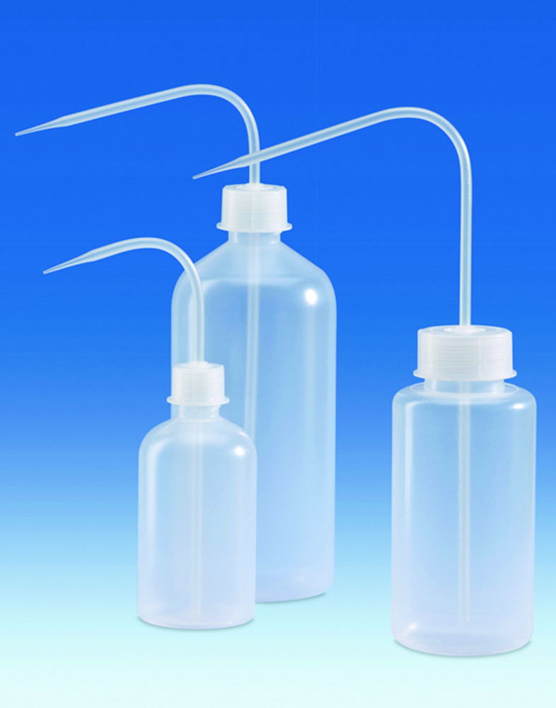 Wash bottles, PP Wash bottles, PP