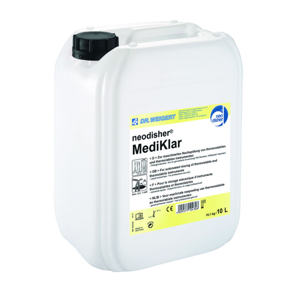 Rinse aid, neodisher® MediKlar Rinse aid, neodisher® MediKlar