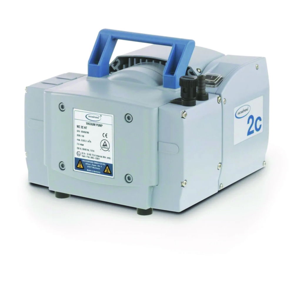 Diaphragm vacuum pumps, chemistry design, MZ 2C NT