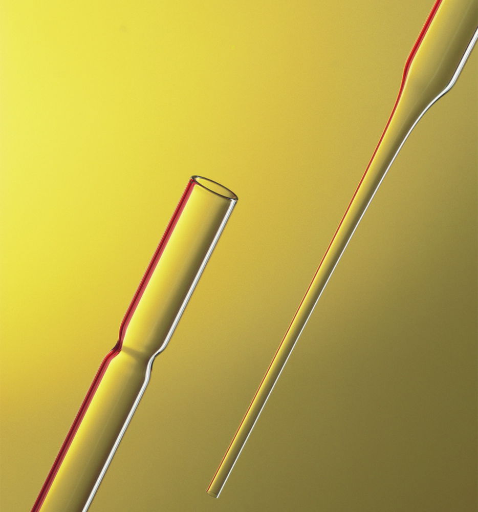 Pasteur pipettes, soda glass
