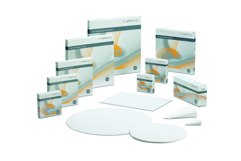 Filter paper grade 1291, qualitative, folded filters Filter paper grade 1291, qualitative, folded filters