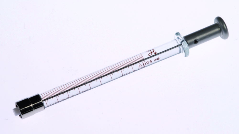 Microlitre syringes, 1700 series, with TLLX and gas tight Microlitre syringes, 1700 series, with TLLX and gas tight