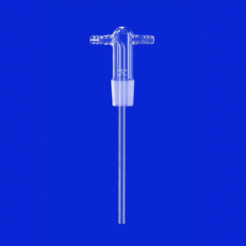 Gas washing bottle heads, DURAN® tubing