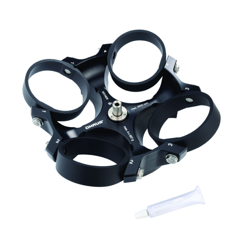 Swing-out rotor R-S16x50/4MI for centrifuges Frontier™ 5000 Multi Pro Swing-out rotor R-S16x50/4MI for centrifuges Frontier™ 5000 Multi Pro