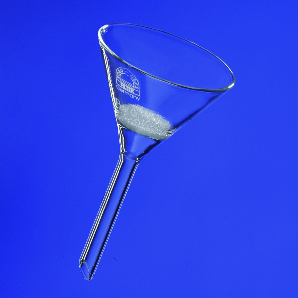 Filter funnels VitraPOR®, conical, borosilicate glass 3.3 Filter funnels VitraPOR®, conical, borosilicate glass 3.3