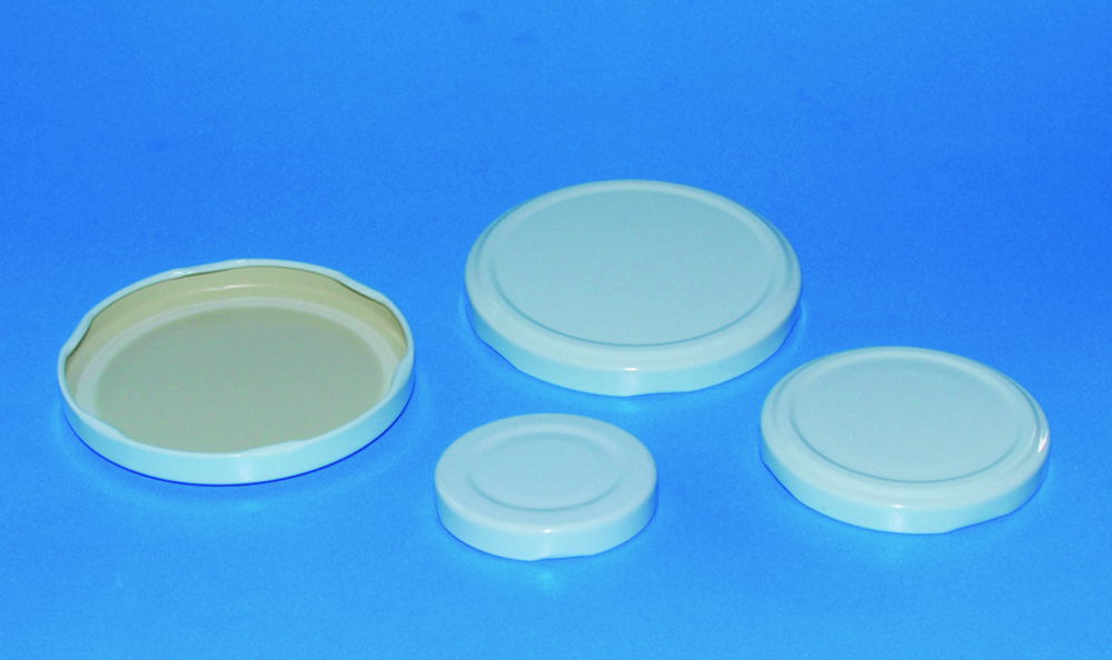 Caps, metal, for LLG-Wide-Neck jars Caps, metal, for LLG-Wide-Neck jars