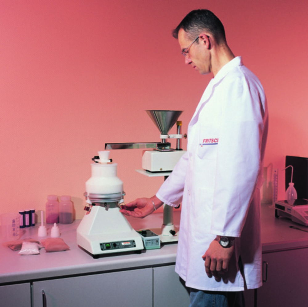 Dividing heads for rotary cone sample divider LABORETTE 27 Dividing heads for rotary cone sample divider LABORETTE 27