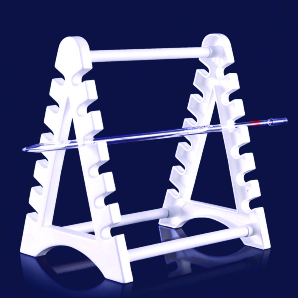 Pipette stand, horizontal, PP Pipette stand, horizontal, PP