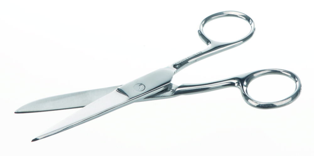 Laboratory scissors, stainless steel Laboratory scissors, stainless steel