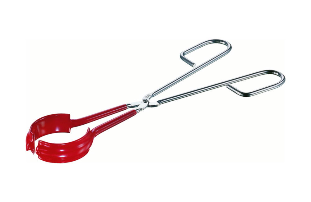 Flask tongs, stainless steel Flask tongs, stainless steel