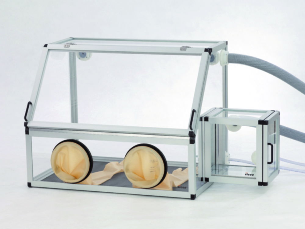 Glove boxes, PMMA/PE Glove boxes, PMMA/PE