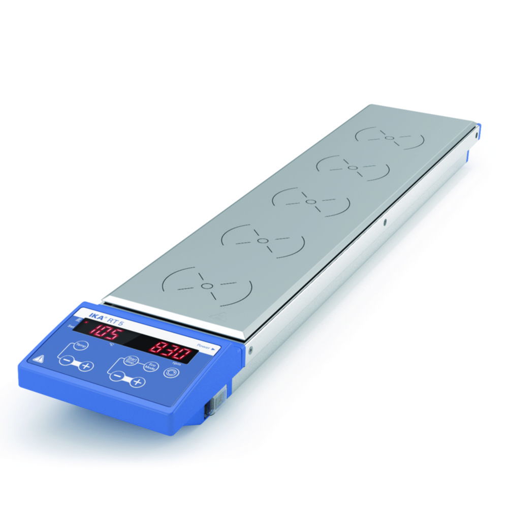 Magnetic stirrers/hotplates, multi-position, RT 5/10/15 Magnetic stirrers/hotplates, multi-position, RT 5/10/15
