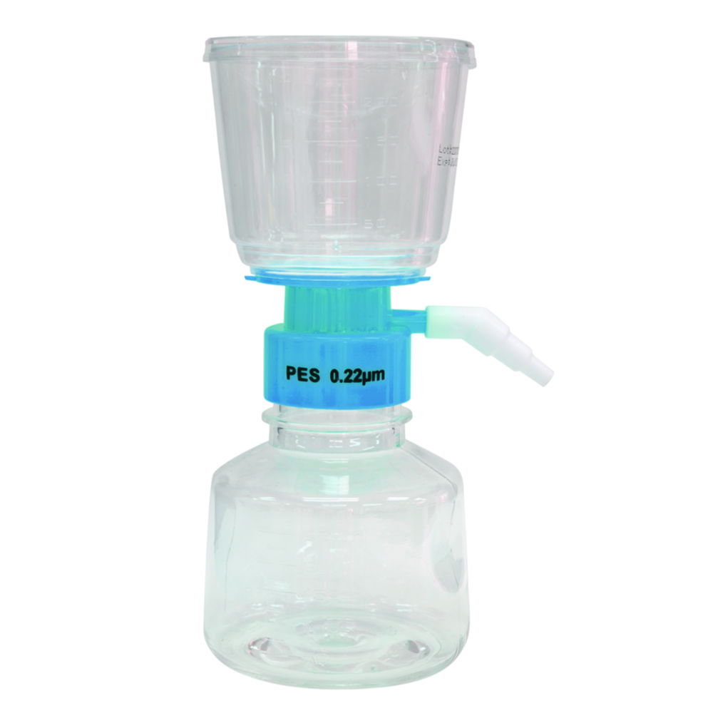 Vacuum filtration systems, blue cap, PES membrane, sterile Vacuum filtration systems, blue cap, PES membrane, sterile