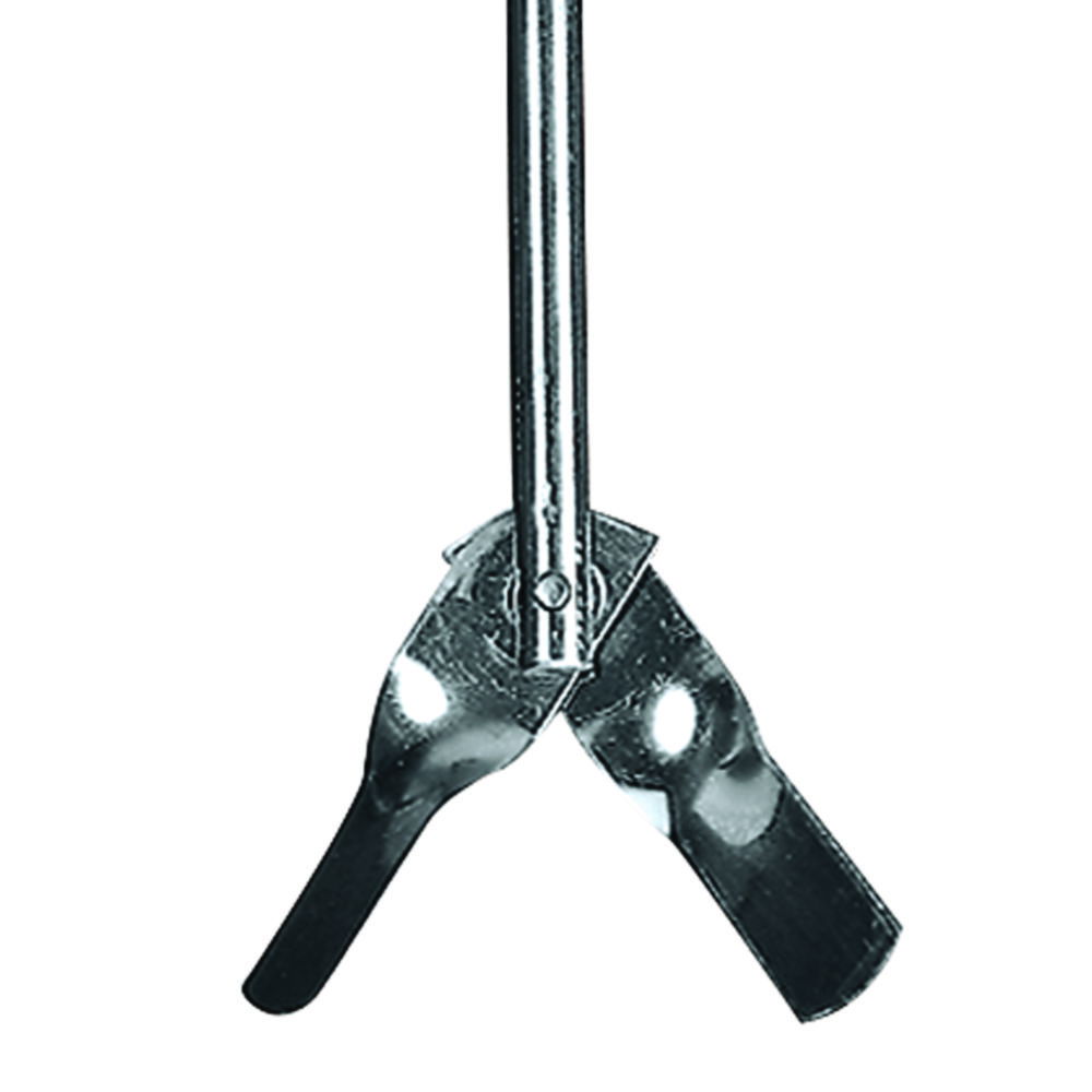 Centrifugal stirring rotors, 2-blade, stainless steel 1.4305 Centrifugal stirring rotors, 2-blade, stainless steel 1.4305