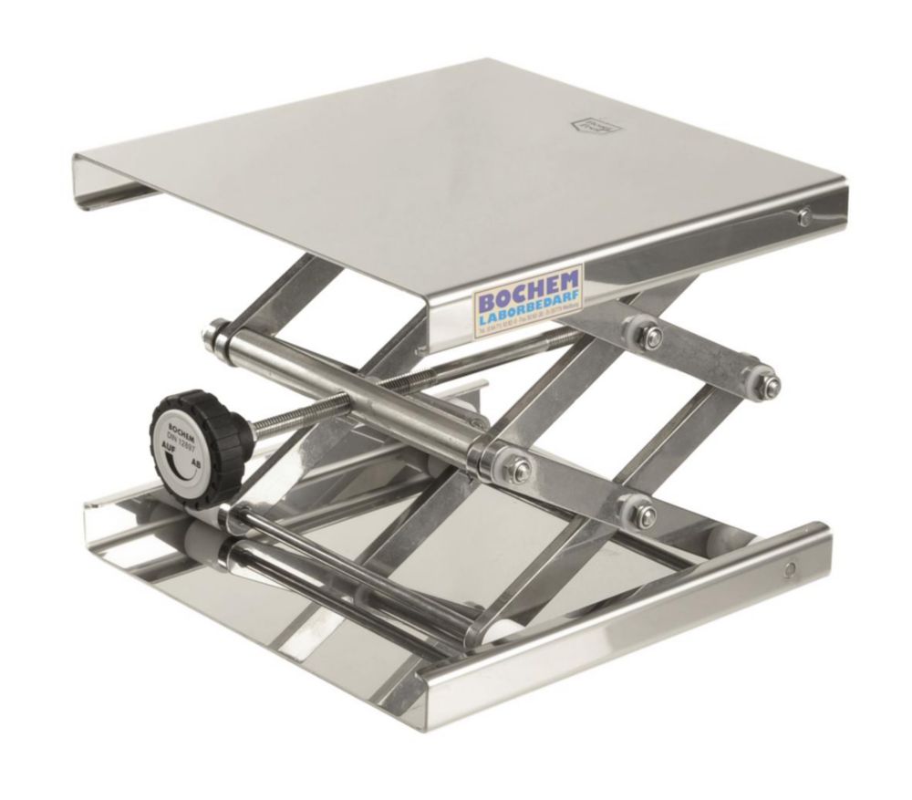 Laboratory jacks, 18/10-stainless steel Laboratory jacks, 18/10-stainless steel