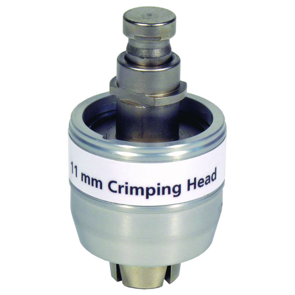 Crimping heads for crimp caps Crimping heads for crimp caps