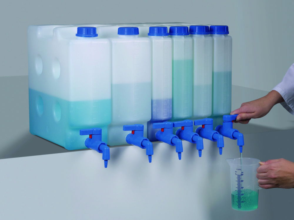 Space-saving StopCock LaboPlast®, PP Space-saving StopCock LaboPlast®, PP