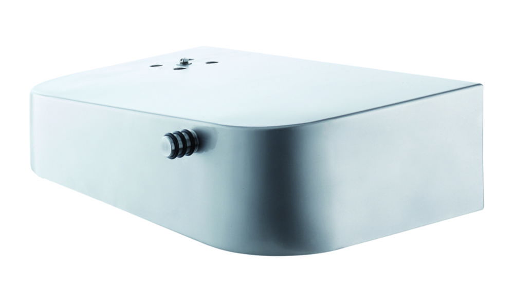 Lift-up gable bath covers for bath tanks, stainless steel Lift-up gable bath covers for bath tanks, stainless steel