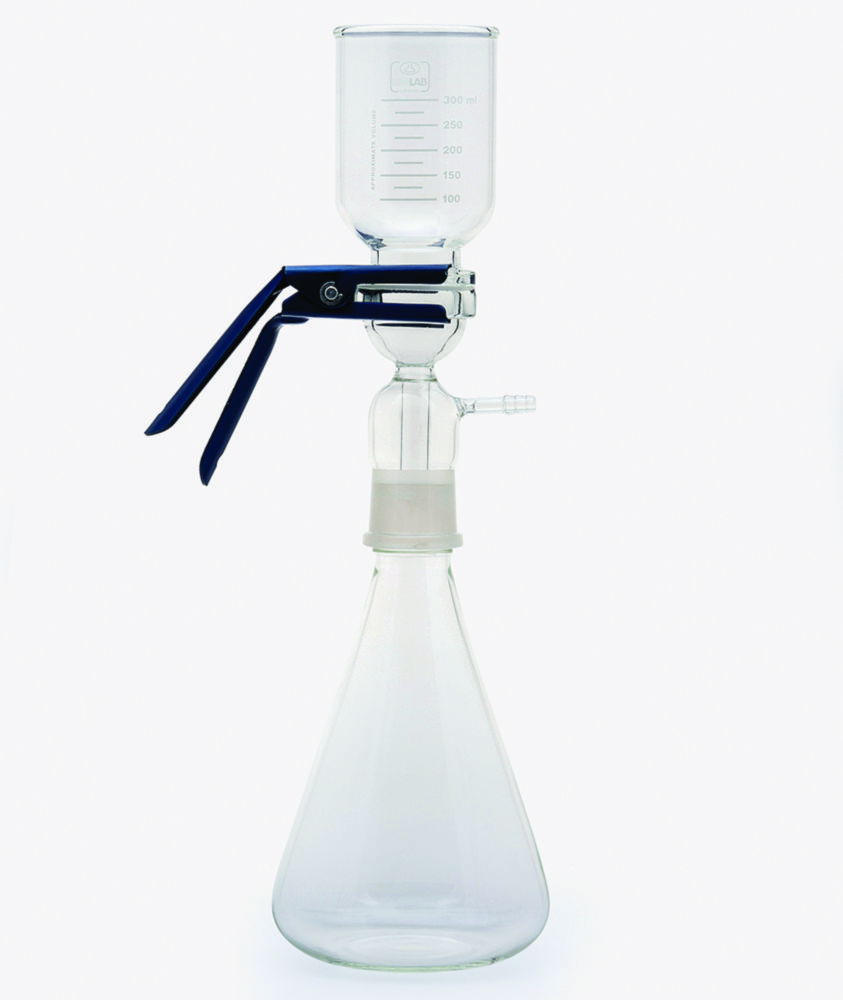 Vacuumfiltration unit, borosilicate glass 3.3. Vacuumfiltration unit, borosilicate glass 3.3.