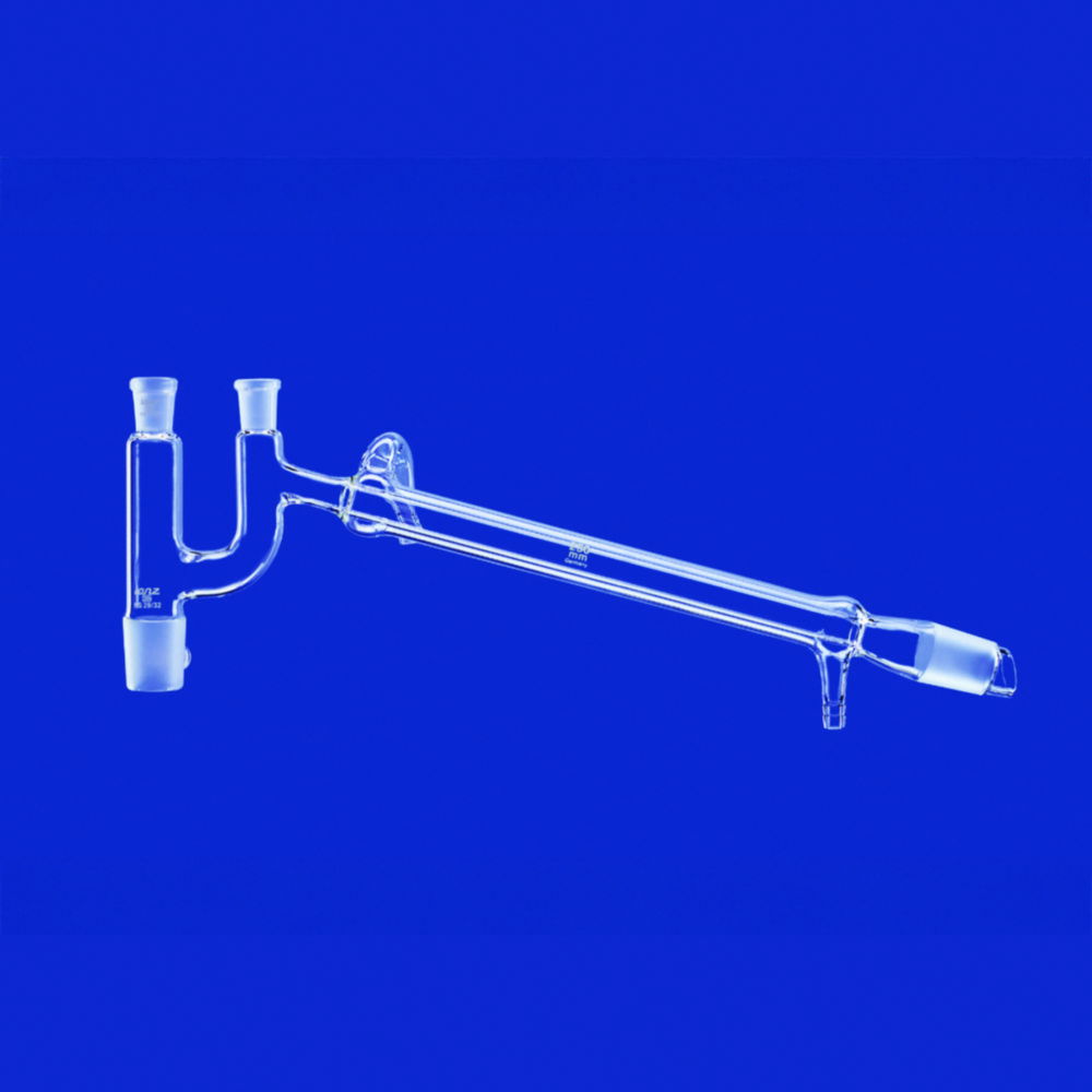 Distilling links acc. to Claisen, with olive, DURAN® tubing Distilling links acc. to Claisen, with olive, DURAN® tubing