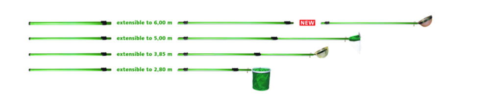 Fiber glass telescopic pole INGENIOUS