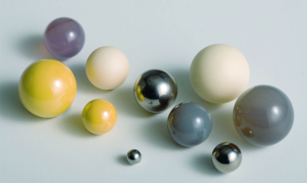 Grinding balls, hardened, stainless steel Grinding balls, hardened, stainless steel