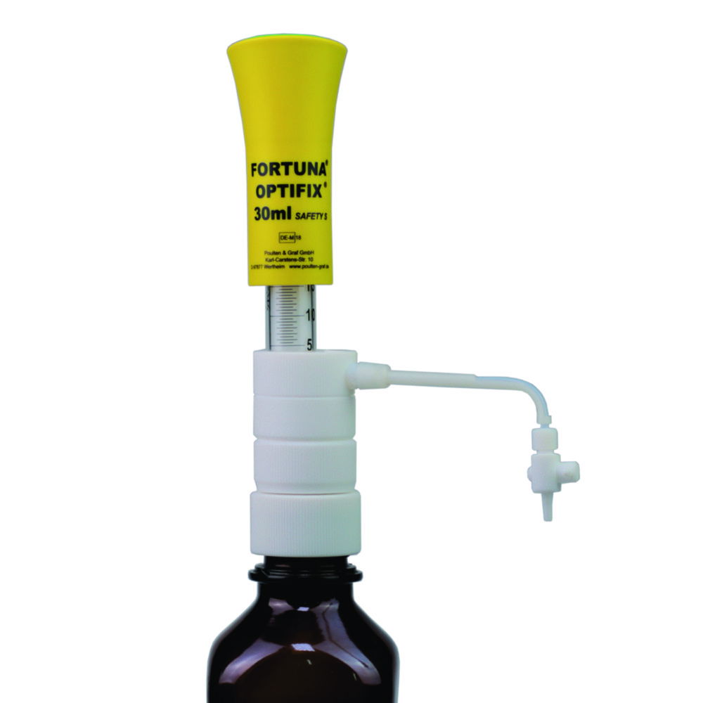 Dispensers, bottle-top, FORTUNA® OPTIFIX® SAFETY S Dispensers, bottle-top, FORTUNA® OPTIFIX® SAFETY S