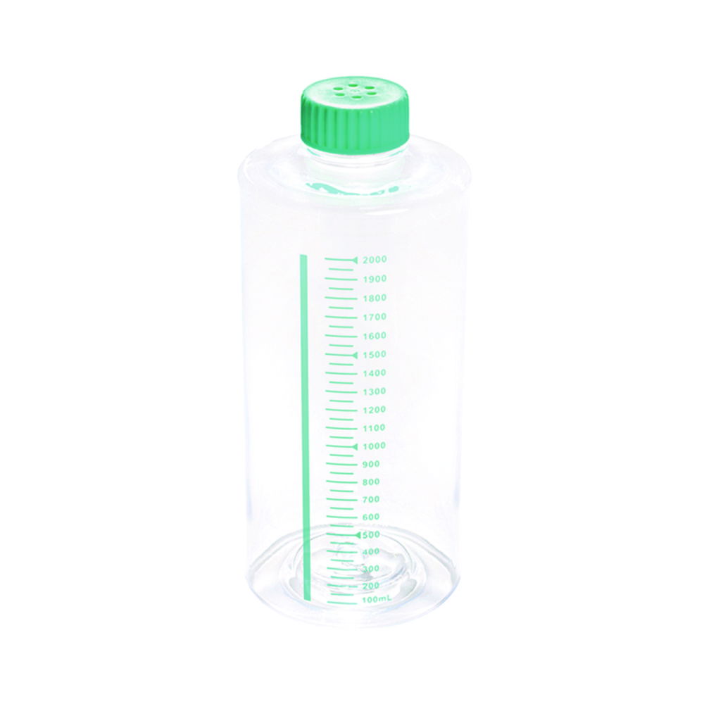 Roller bottles, PS, with easy grip vent cap, HDPE