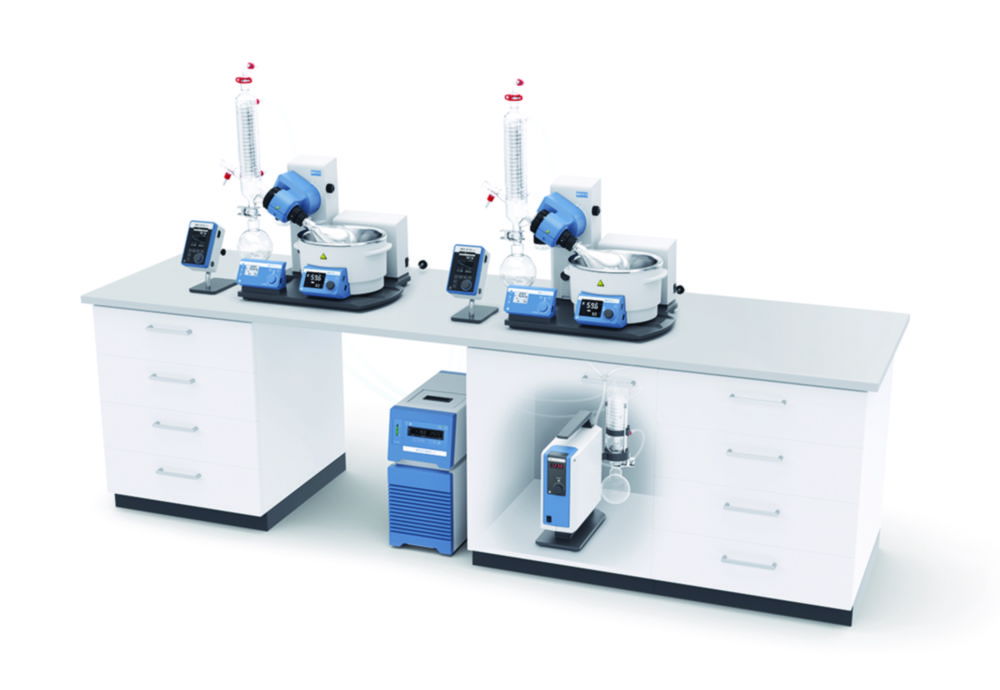 Rotary evaporator package RV 10 digital pro V double Complete Rotary evaporator package RV 10 digital pro V double Complete