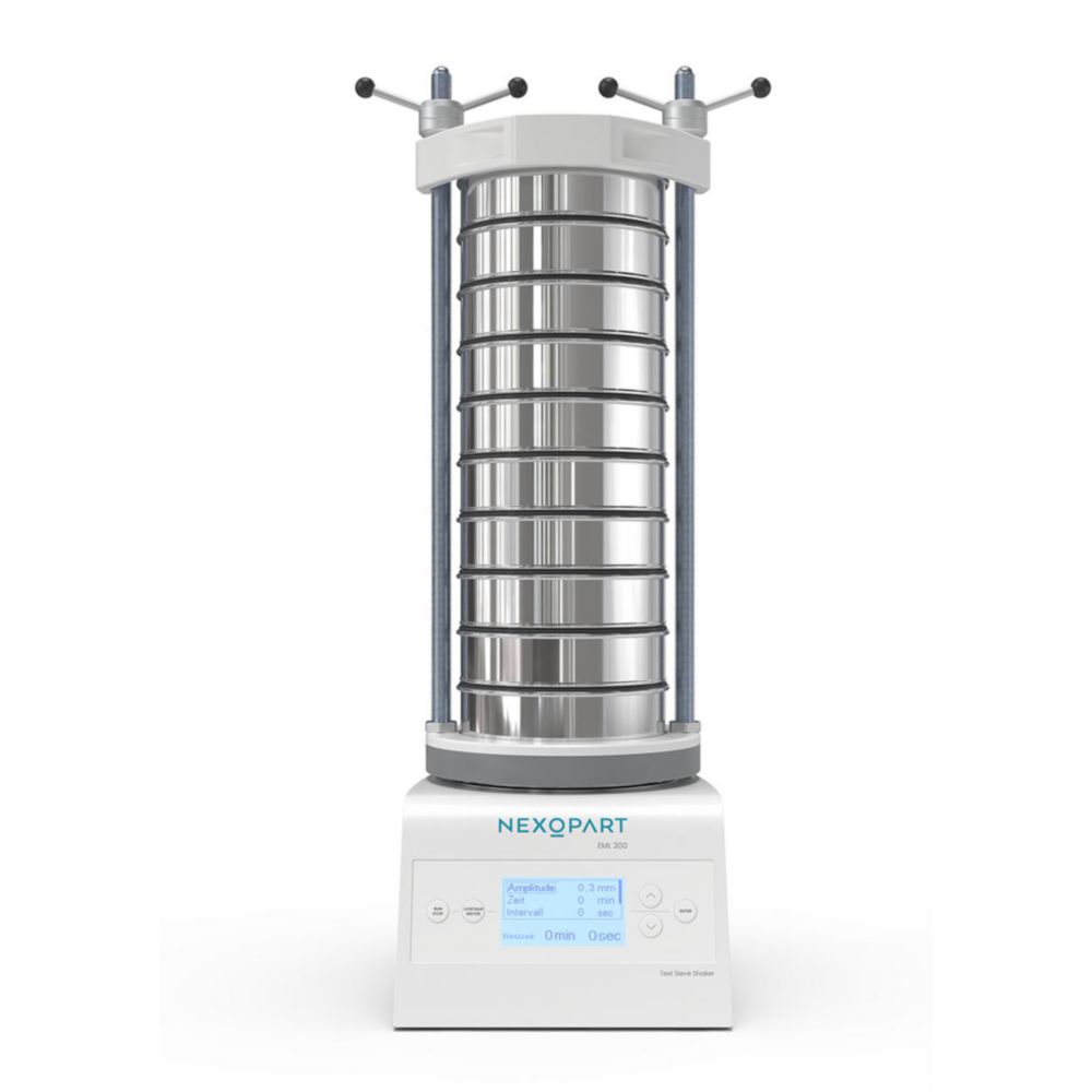 Test Sieve Shaker EML 200 Premium, with quick-release clamping system TwinNut