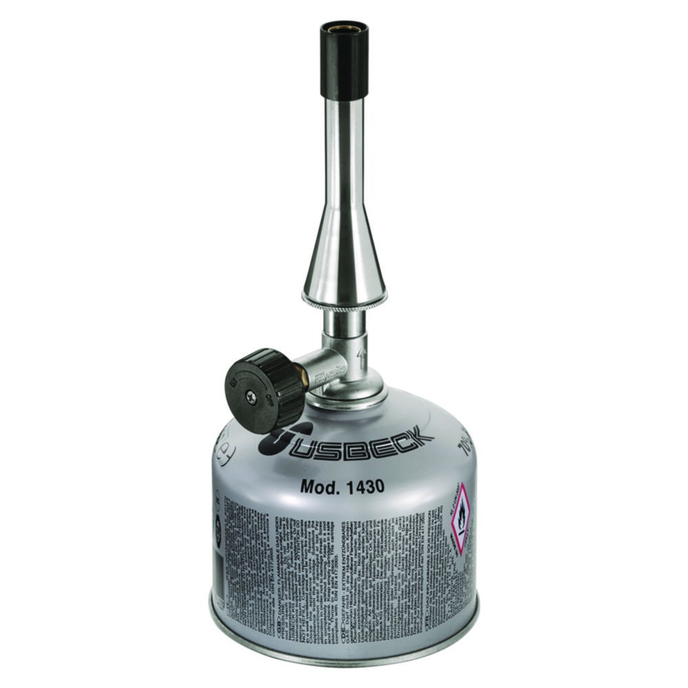 Cartridge burner DIN type with cartridge Cartridge burner DIN type with cartridge