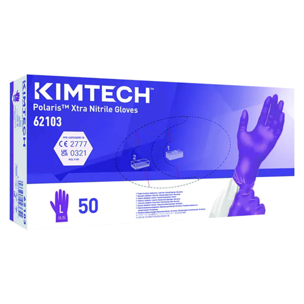 Nitrile gloves Kimtech™ Polaris™ Xtra Nitrile gloves Kimtech™ Polaris™ Xtra