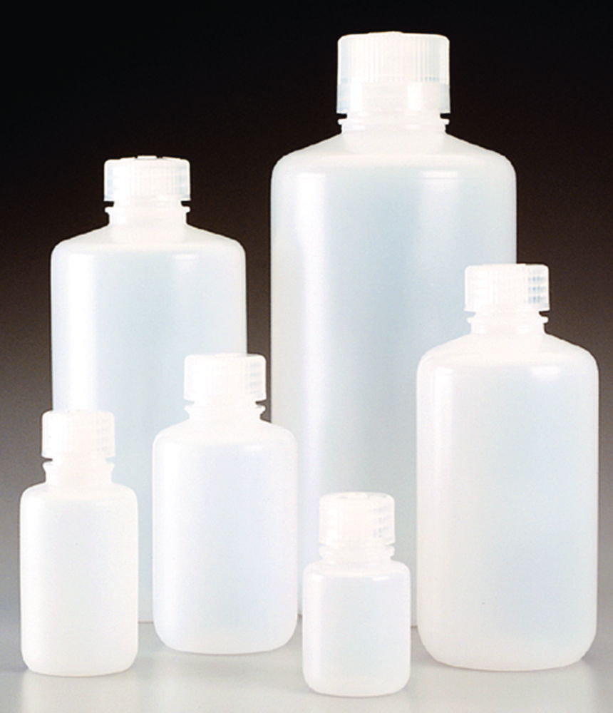 Narrow-mouth bottles Nalgene™ Economy , PPCO, with screw cap, PP
