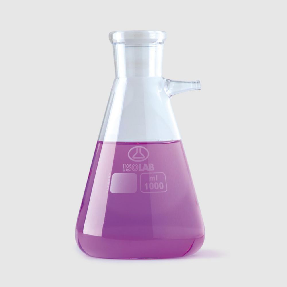 Filter flasks, Erlenmeyer shape, borosilicate glass 3.3 Filter flasks, Erlenmeyer shape, borosilicate glass 3.3