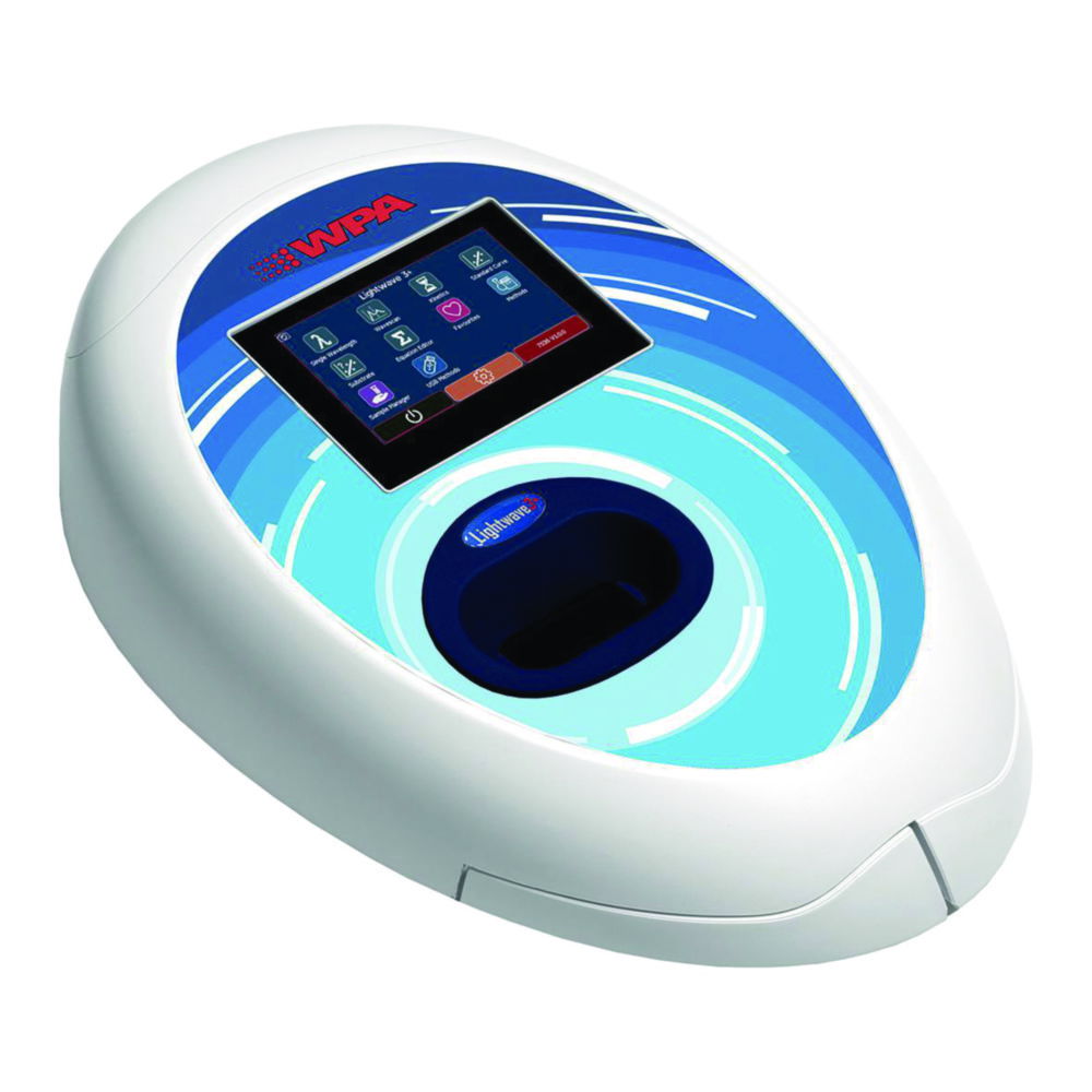 Spectrophotometer WPA Lightwave 3+ CT Wireless, with Bluetooth and printer Spectrophotometer WPA Lightwave 3+ CT Wireless, with Bluetooth and printer